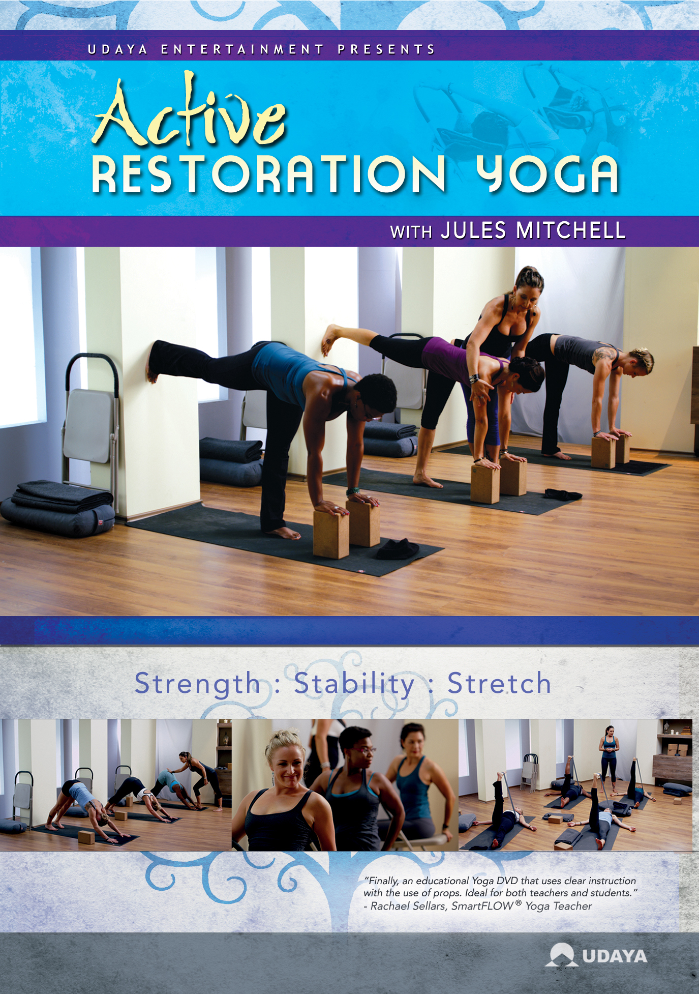 DVD - Active Restoration - Jules Mitchell Yoga