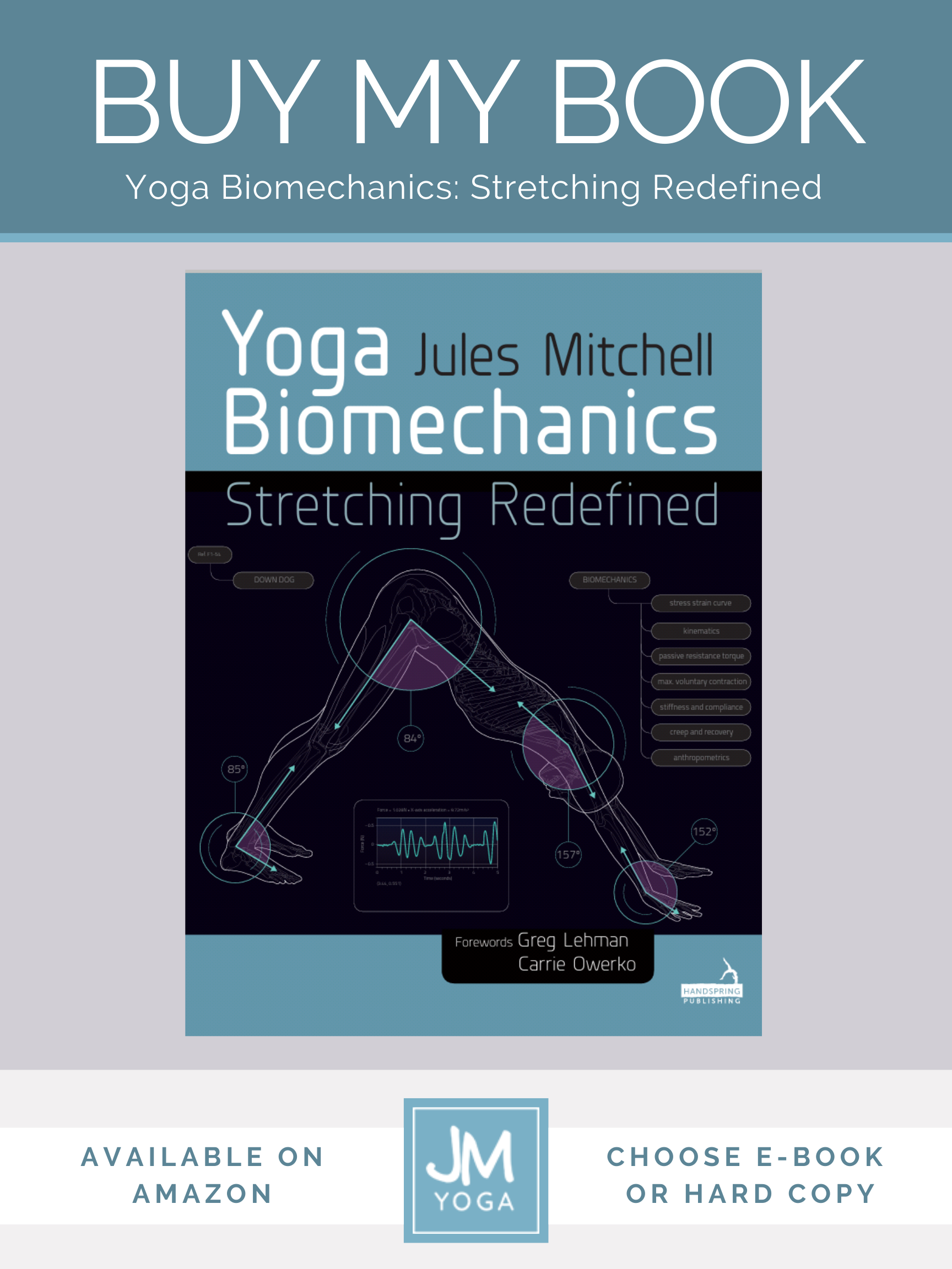 Buy My Book - Yoga Biomechanics