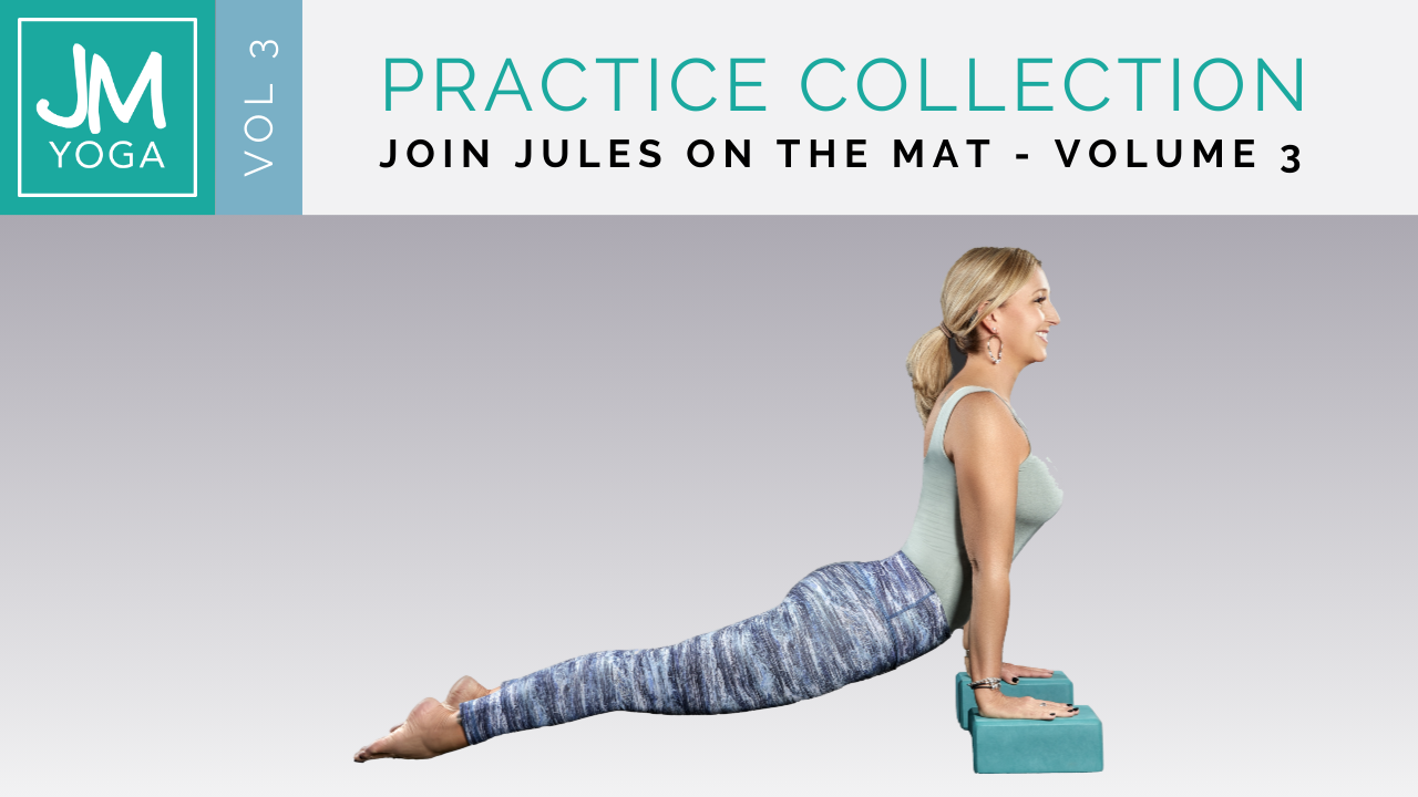 Practice Collection Volume 3 - yoga classes online with Jules Mitchell