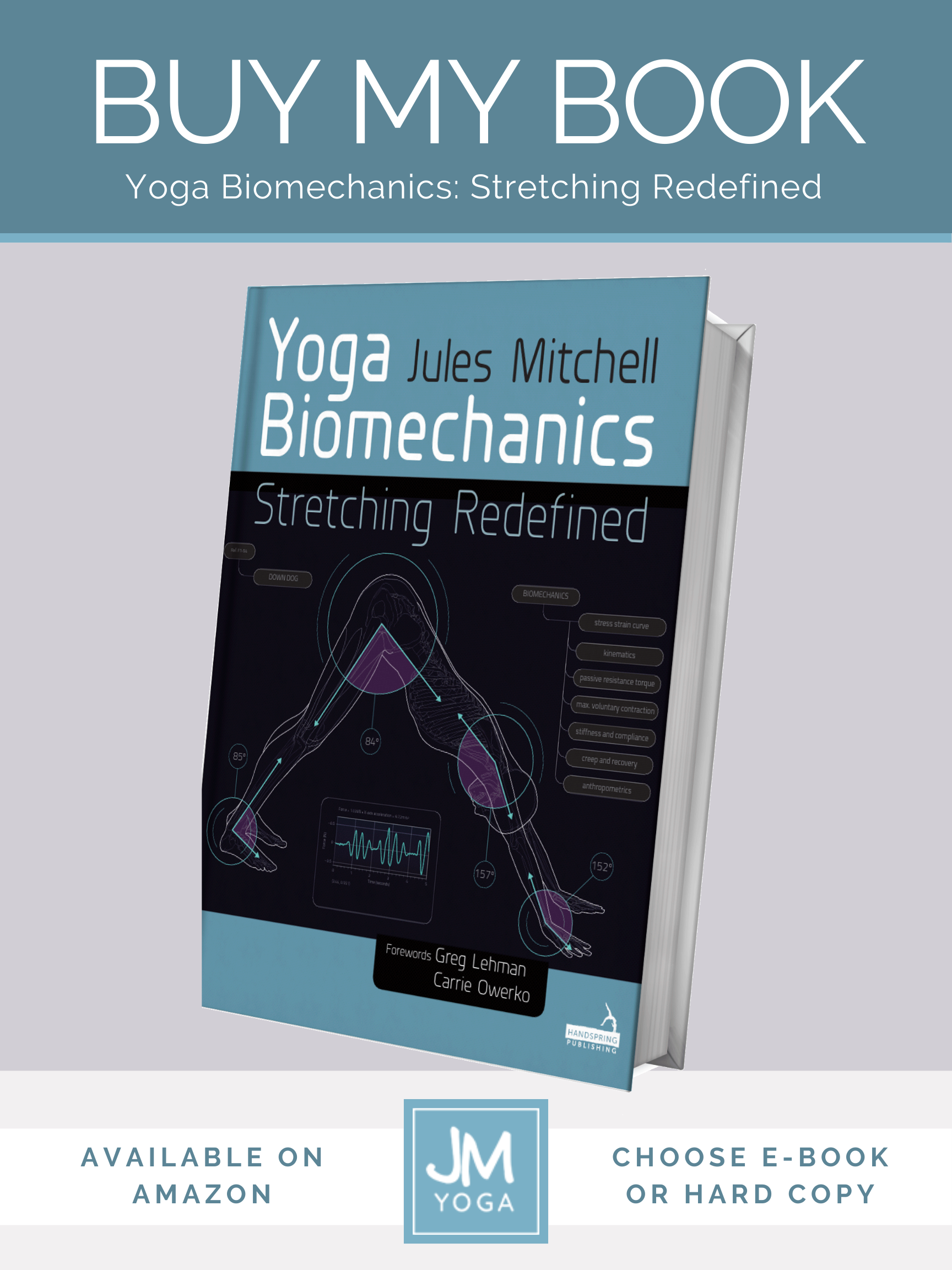 Buy my book - Yoga Biomechanics