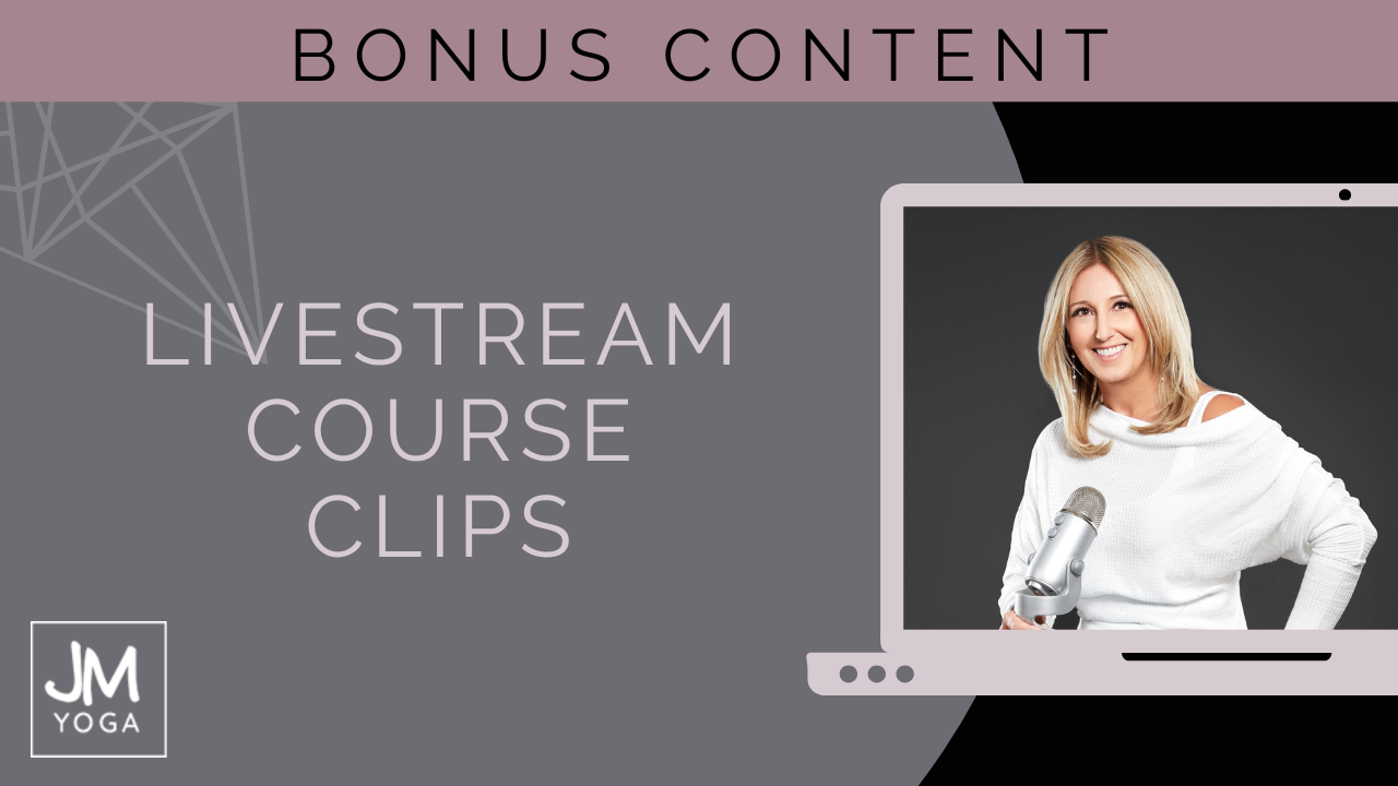 Bonus Bonus Content Practice Collection Volume 4 Online on demand yoga videos with Jules Mitchell