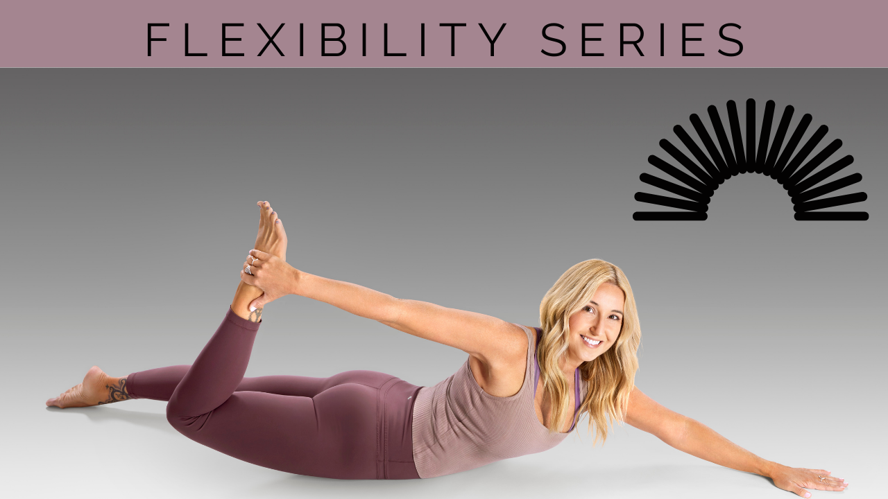 Flexibility Series Practice Collection Volume 4 Online yoga videos with Jules Mitchell